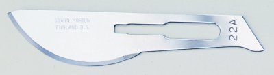 No 22A Sterile Carbon Steel Scalpel Blade Swann Morton Product No 0209