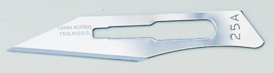 No 25A Sterile Carbon Steel Scalpel Blade Swann Morton Product No 0215