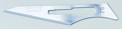 No 26 Sterile Carbon Steel Scalpel Blade Swann Morton Product No 0213