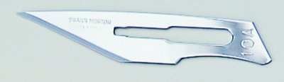 No 10A Sterile Stainless Steel Scalpel Blade Swann Morton Product No 0302 *