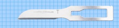 T shape Major Sterile Carbon Steel Blade Swann Morton Product No 0722