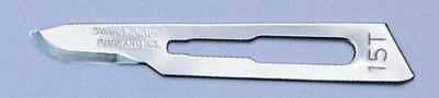 No 15T Sterile Carbon Steel Scalpel Blade Swann Morton Product No 0292