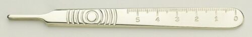 No 3 Stainless Steel Graduated Scalpel Handle Swann Morton ref 1033 formerly known as 0933