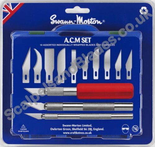 Swann Morton ACM Modelling Tool Set product No 9101