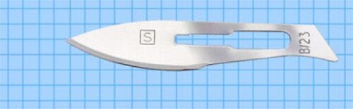 Sabre B/23 Non Sterile Carbon Steel Scalpel Blade Swann Morton Product No 0190