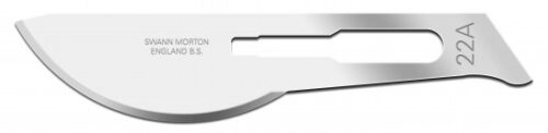 No 22A Non Sterile Carbon Steel Scalpel Blade Swann Morton Product No 0109