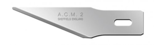 Swann Morton ACM No 2 Blade. Product No 9122 ( 5 carded ) or 9322 ( 50 Box )